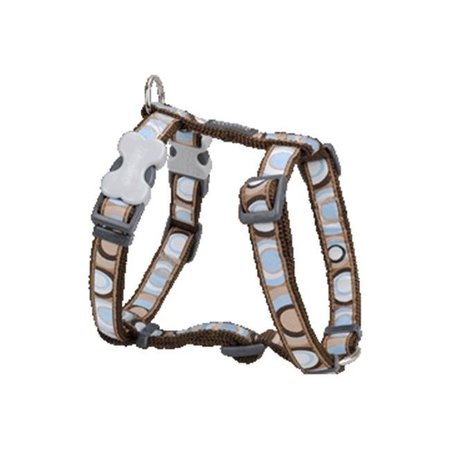 RED DINGO Red Dingo DH-CI-BR-LG Dog Harness Design Circadelic Brown; Large DH-CI-BR-LG